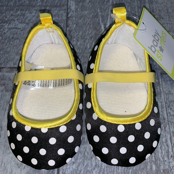 Baby Starters Polkadot Crib Shoes - Picture 2 of 7